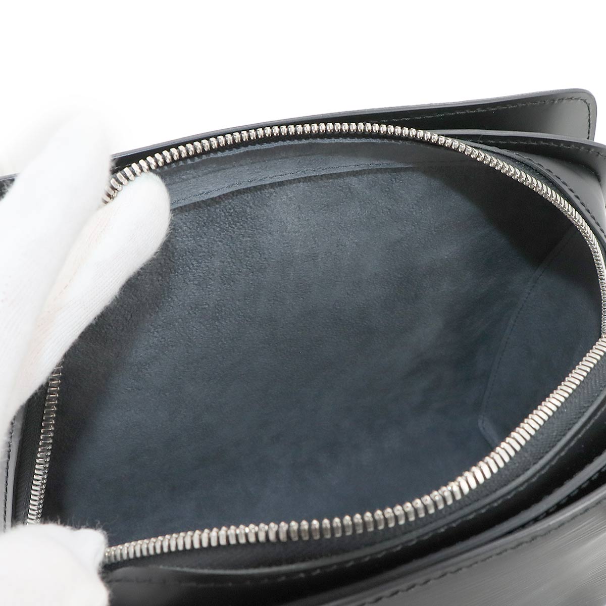 Epi Pont Neuf Hand Bag Leather Noir M52052 Purse