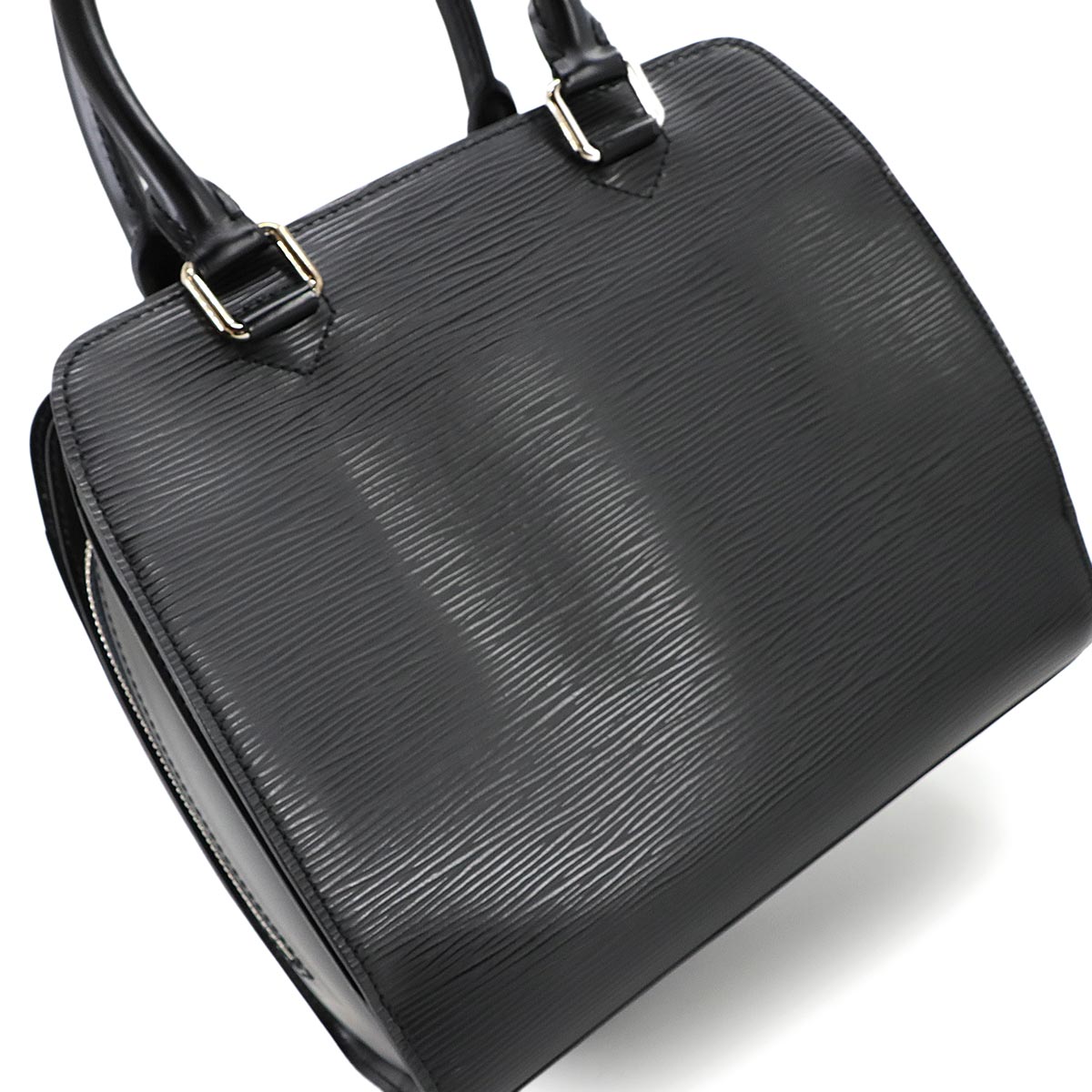 Epi Pont Neuf Hand Bag Leather Noir M52052 Purse