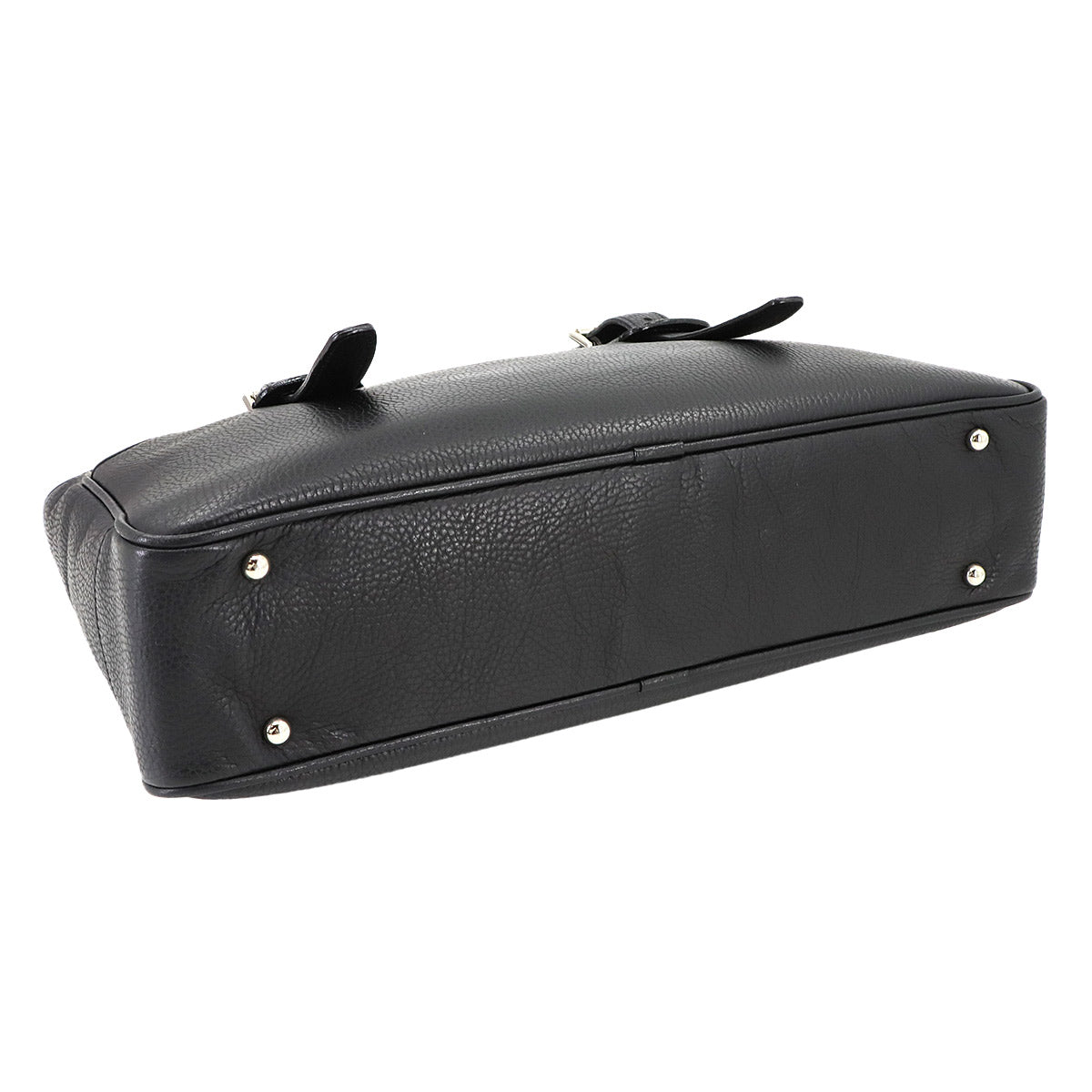 Briefcase Business Bag Leather Black