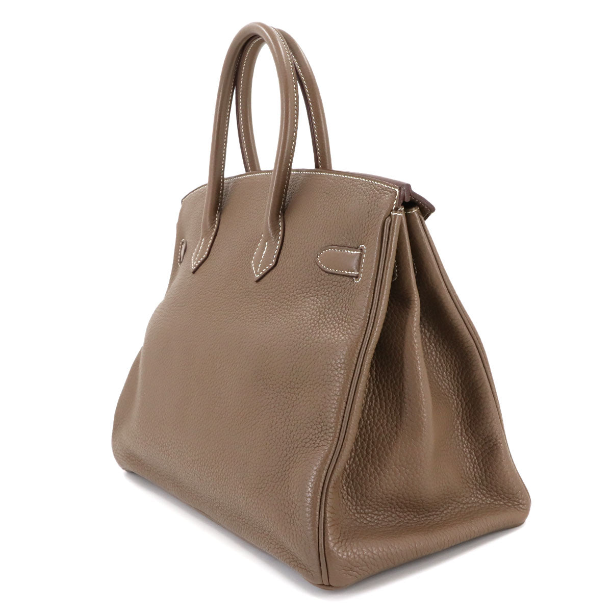 Birkin 35 Togo Etoupe Hand Bag Purse Beige