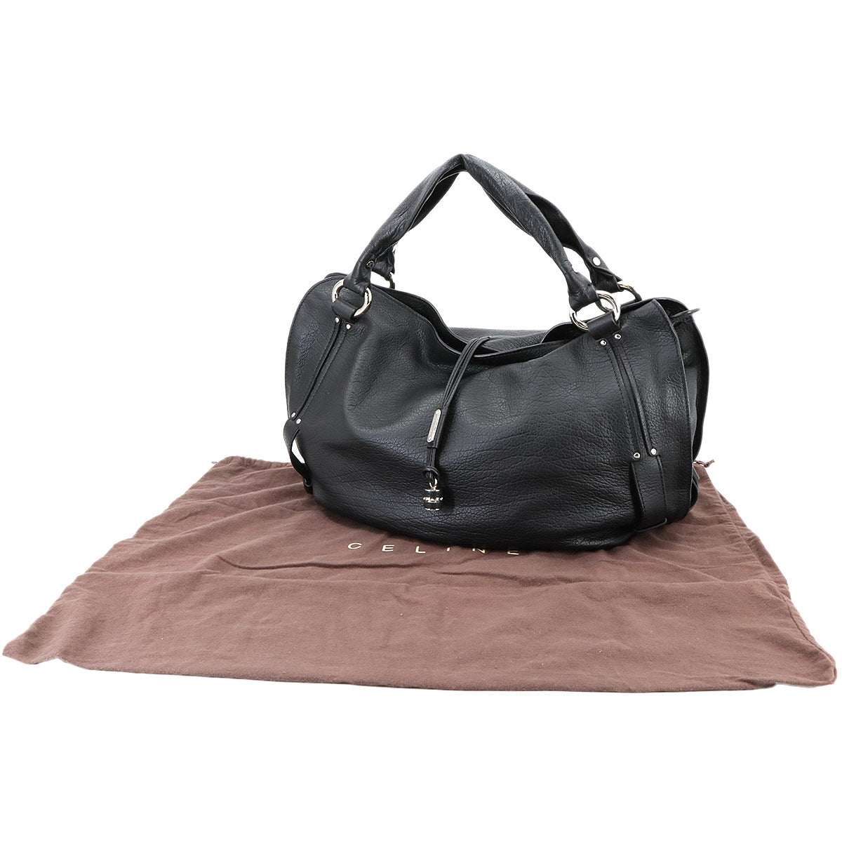 Bittersweet Tote Bag Leather Black Purse