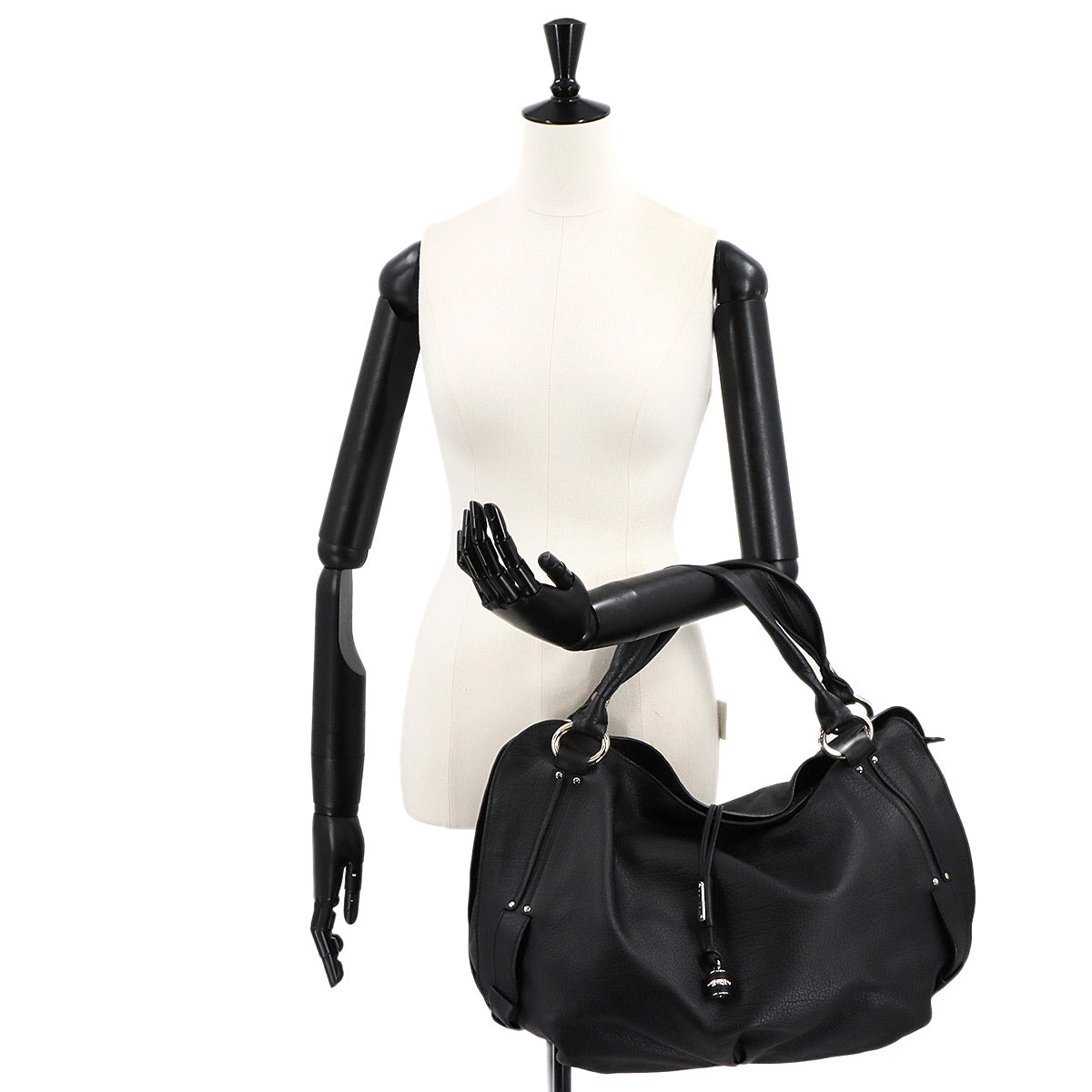 Bittersweet Tote Bag Leather Black Purse