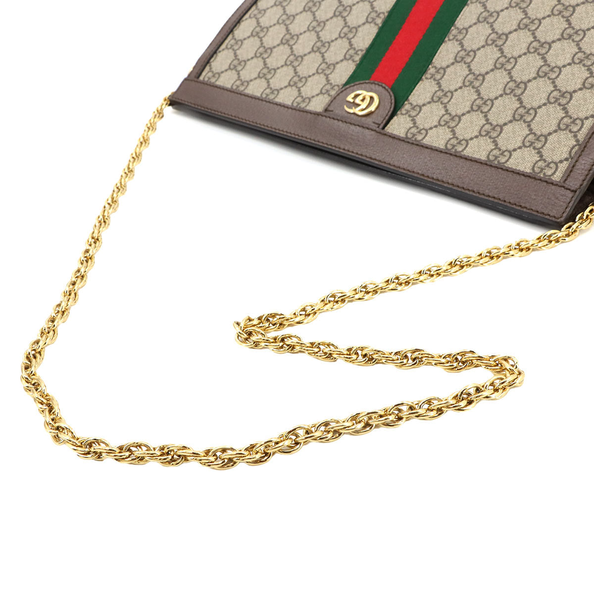 Ophidia GG Medium Shoulder Bag GG Supreme Canvas Beige 503876