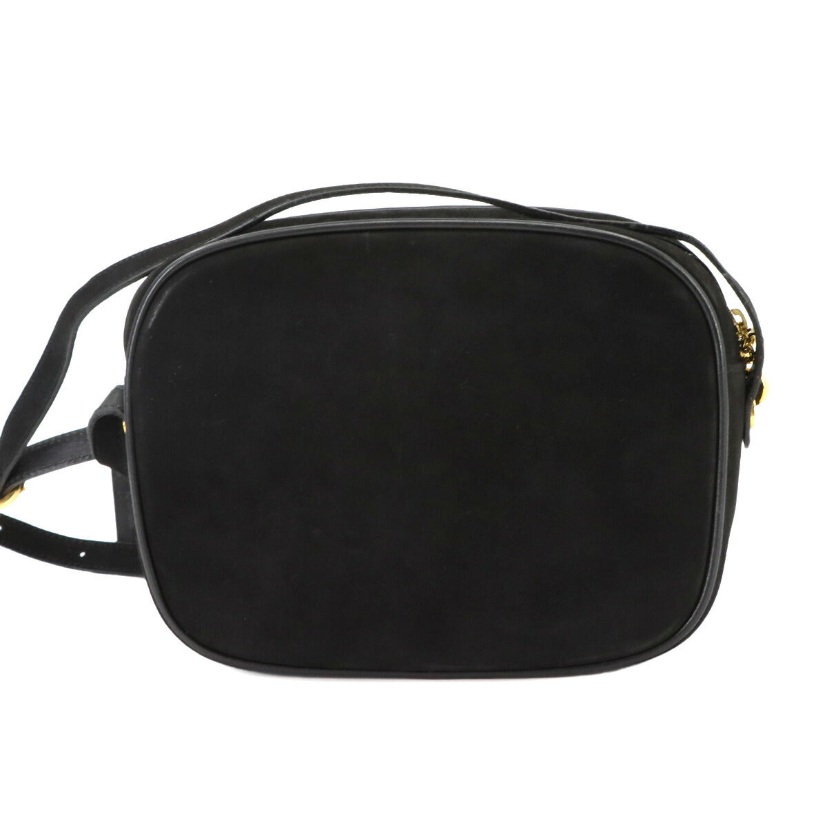 Vara Shoulder Bag Suede Leather Black