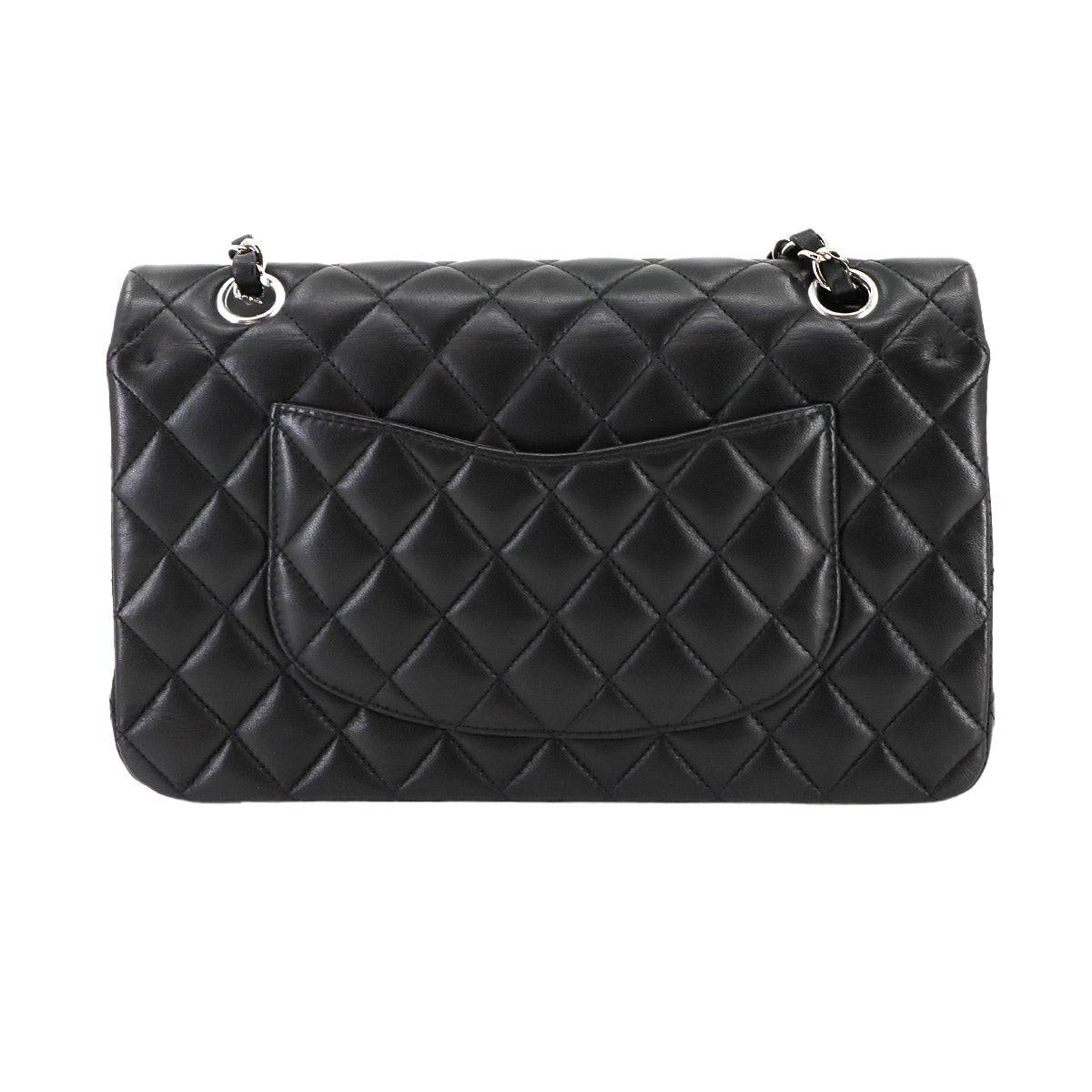 Matelasse 25 Chain Shoulder Bag Leather Black A01112 11.12