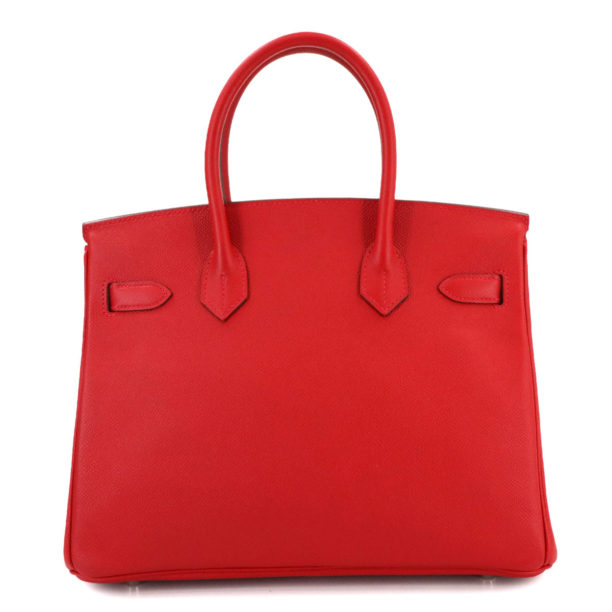 Birkin 30 Veau Epsom Rouge Casaque Hand Bag Purse