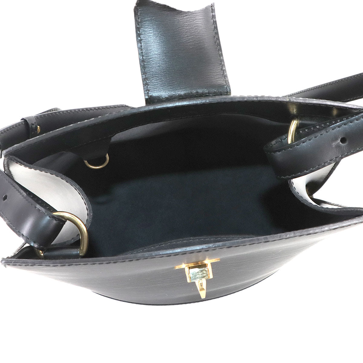 Epi Cluny Shoulder Bag Leather Noir M52252 Purse