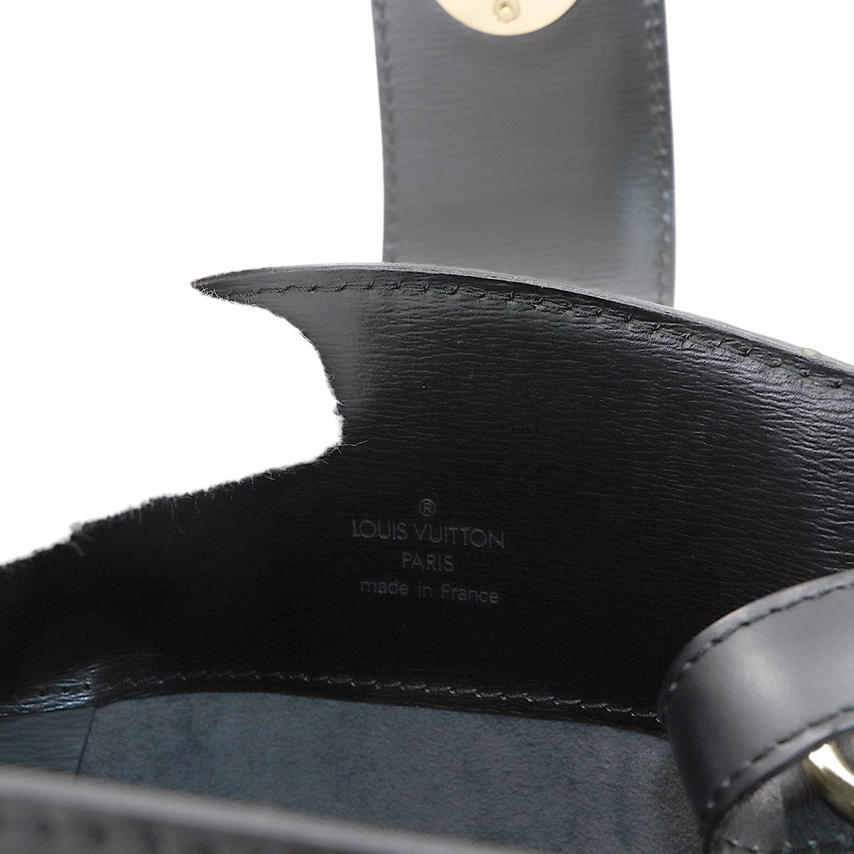 Epi Cluny Shoulder Bag Leather Noir M52252 Purse