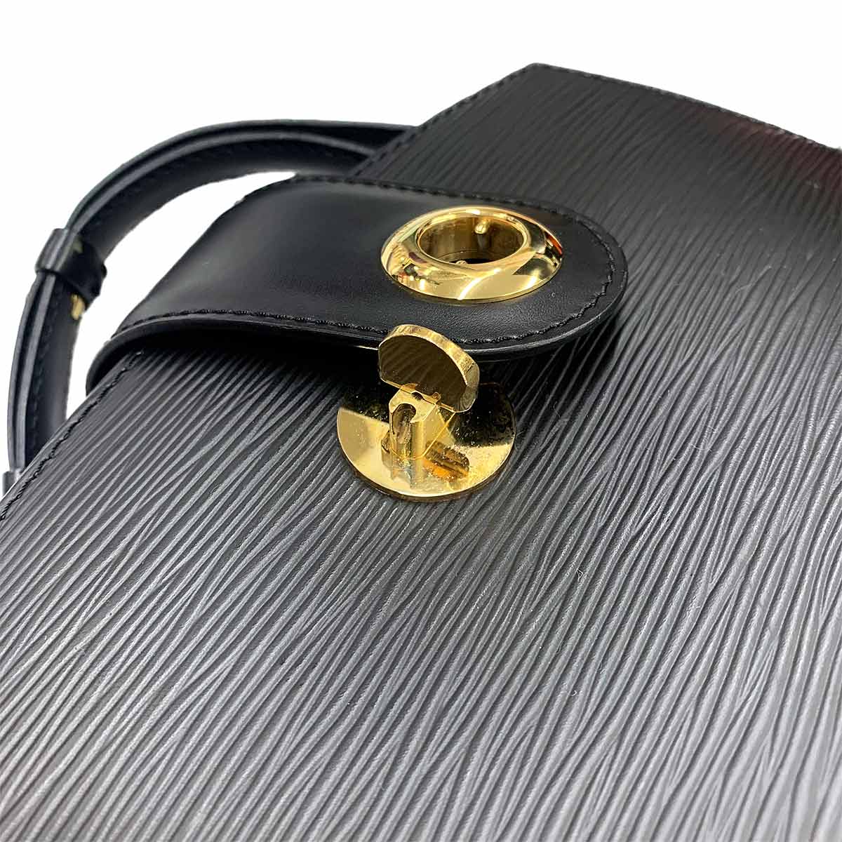 Epi Cluny Shoulder Bag Leather Noir M52252 Purse