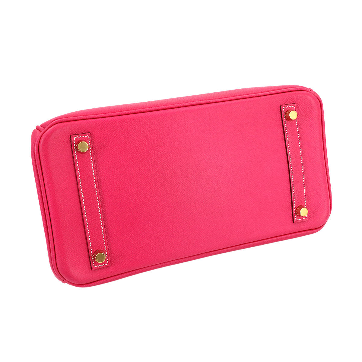 Birkin 30 Epsom Rose Tyrien Hand Bag Purse Pink