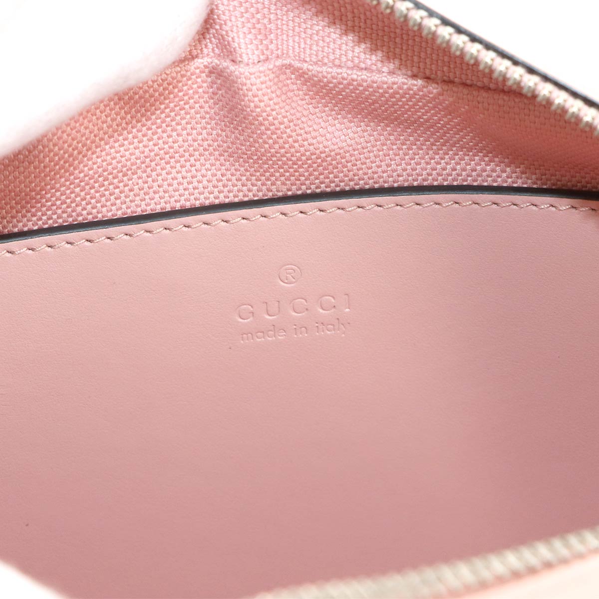 GG Marmont Quilting Small Chain Shoulder Bag Leather Pink 447632