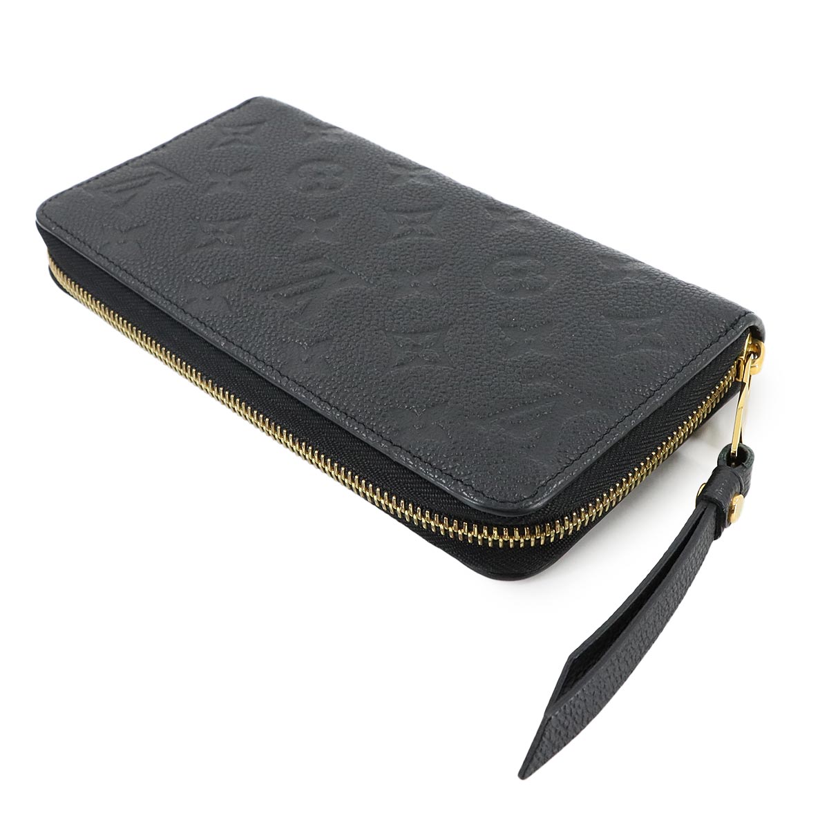 Monogram Empreinte Zippy Wallet Leather Noir M61864