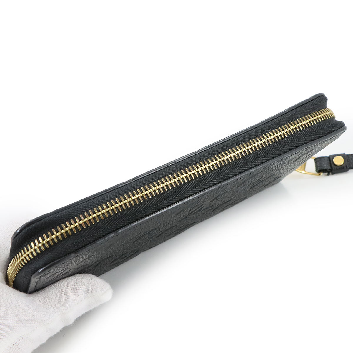 Monogram Empreinte Zippy Wallet Leather Noir M61864
