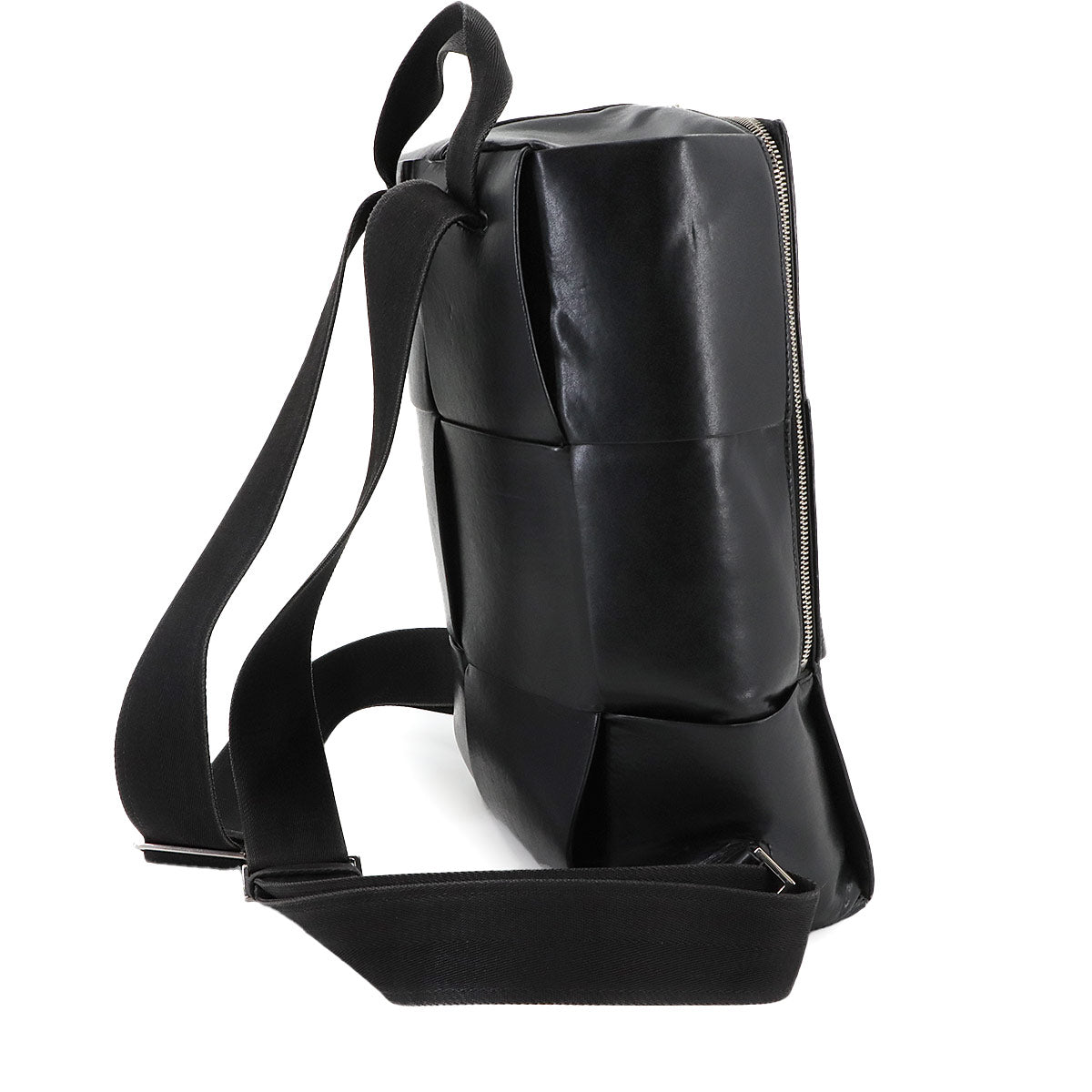 Intrecciato Arco Backpack Leather Black 737324