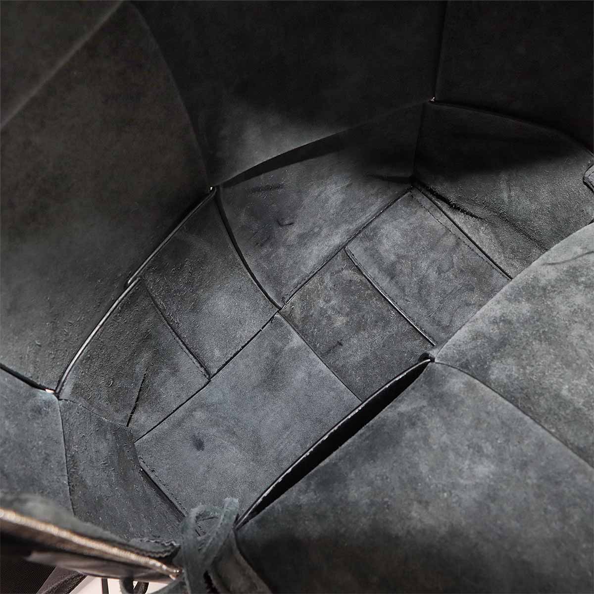 Intrecciato Arco Backpack Leather Black 737324