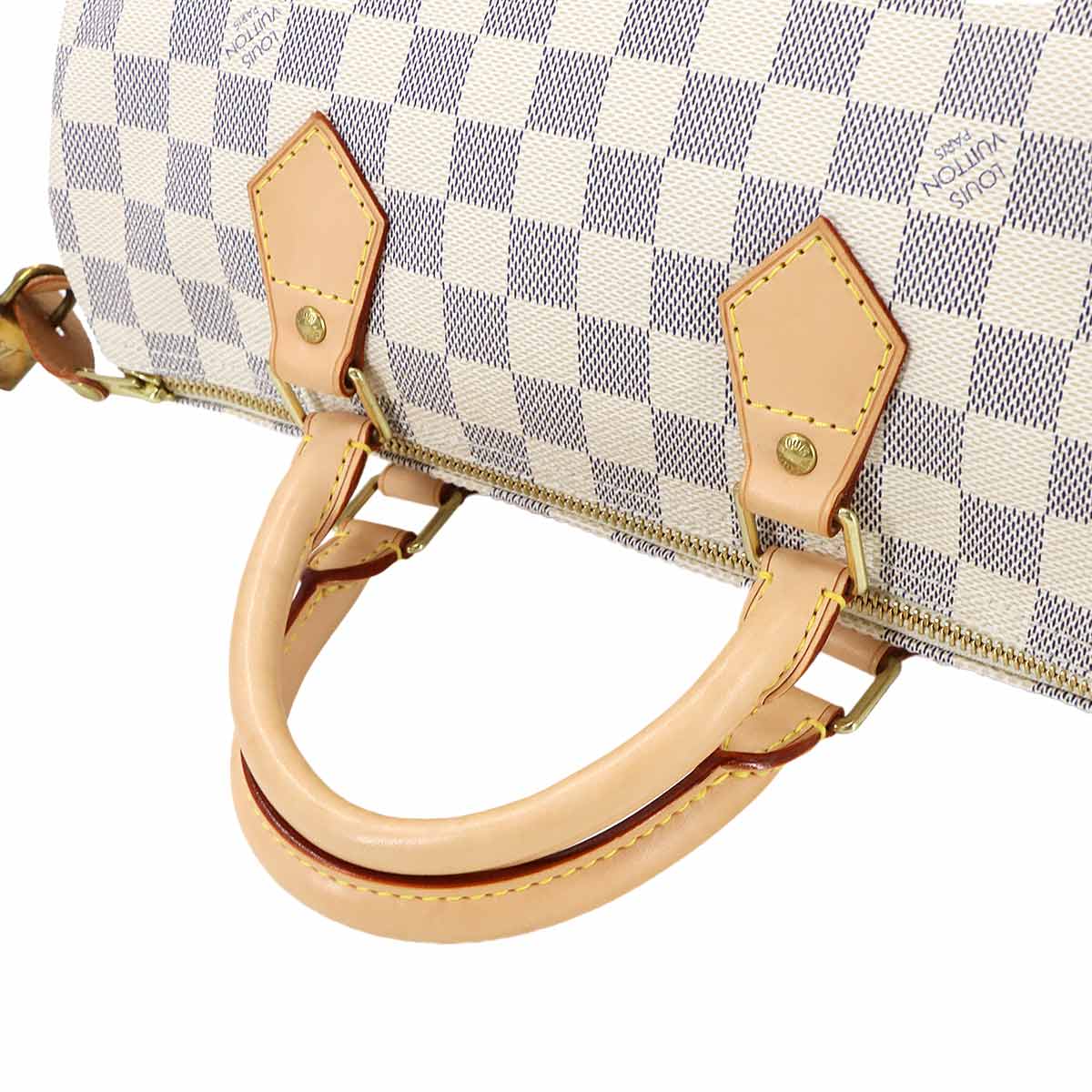 Damier Azur Speedy 30 Hand Bag white N41533 Purse
