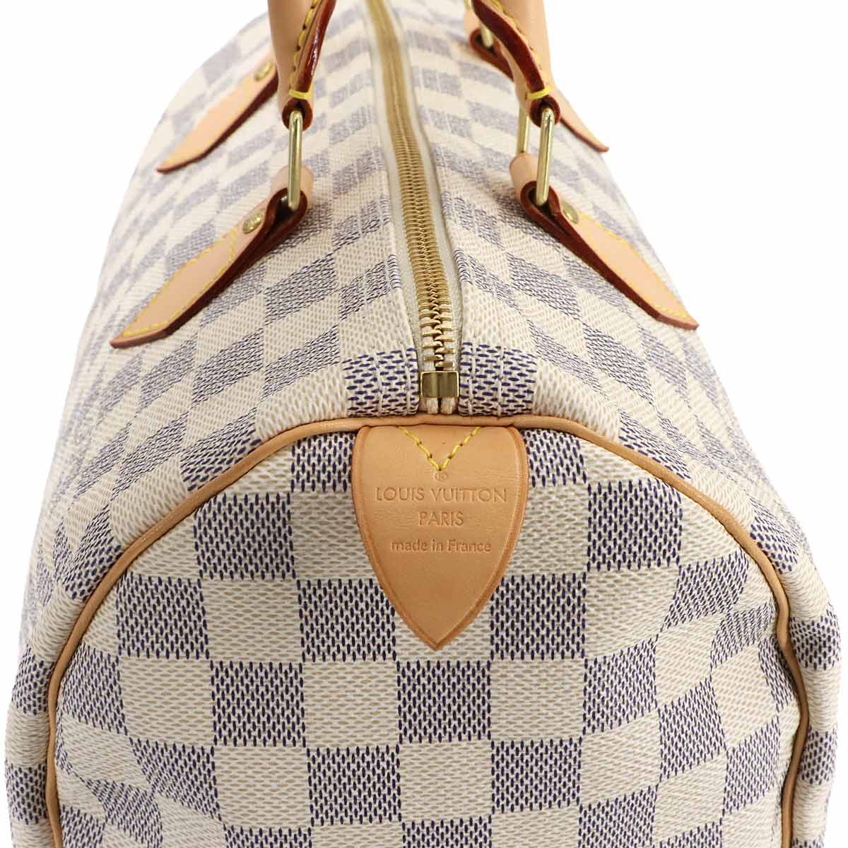 Damier Azur Speedy 30 Hand Bag white N41533 Purse