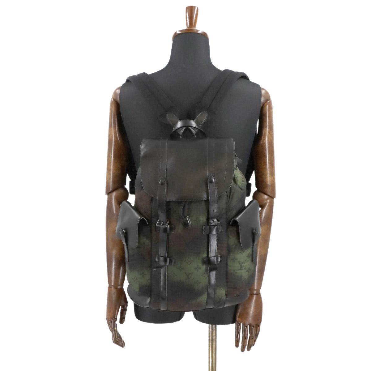 Monogram Nylon Camouflage Christopher PM Backpack M56411