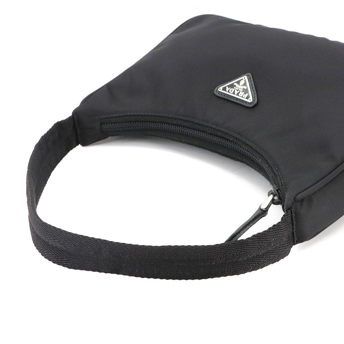 Re-Edition 2000 Mini Hand Bag Nylon Nero Black 1NE515 Purse