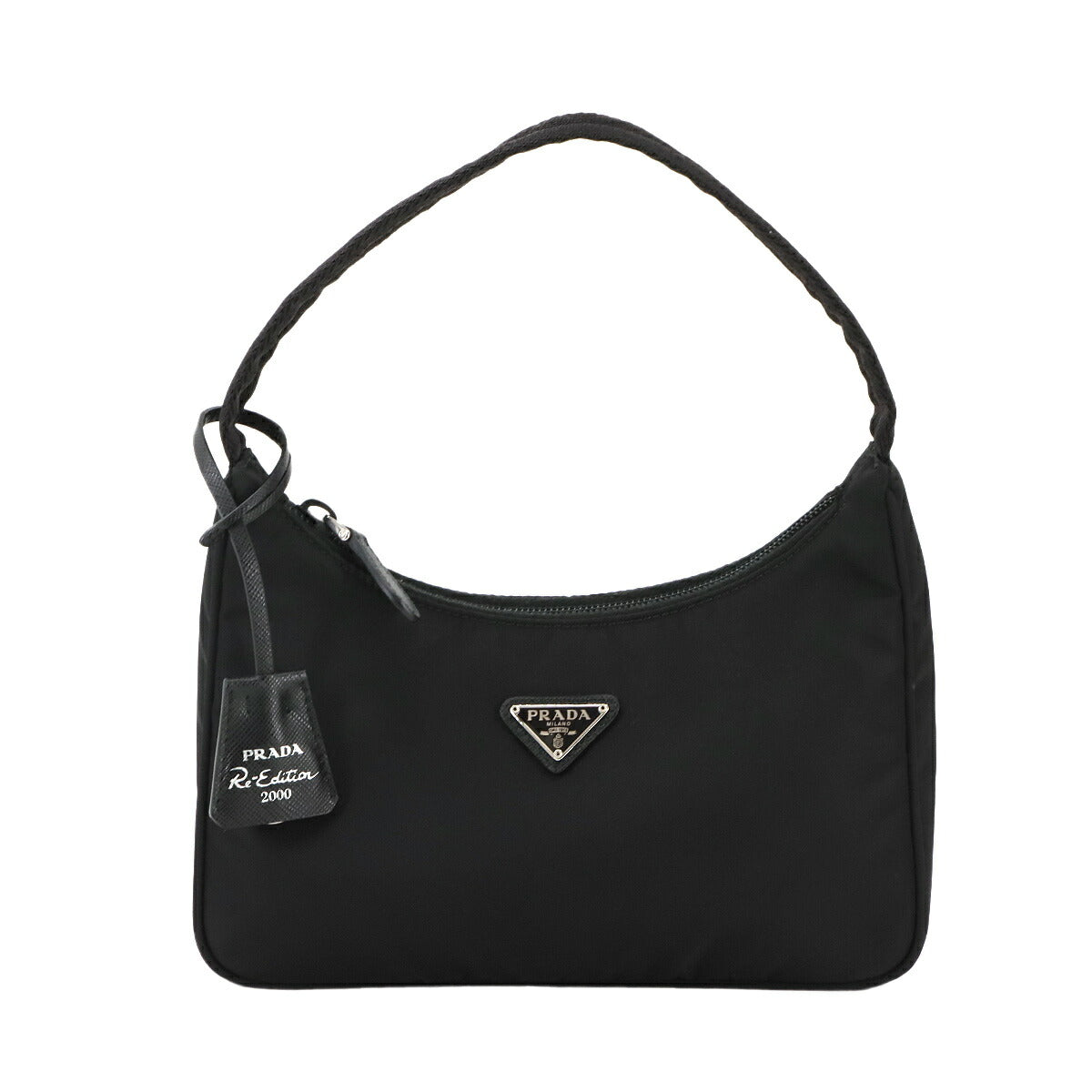 Re-Edition 2000 Mini Hand Bag Nylon Nero Black 1NE515 Purse