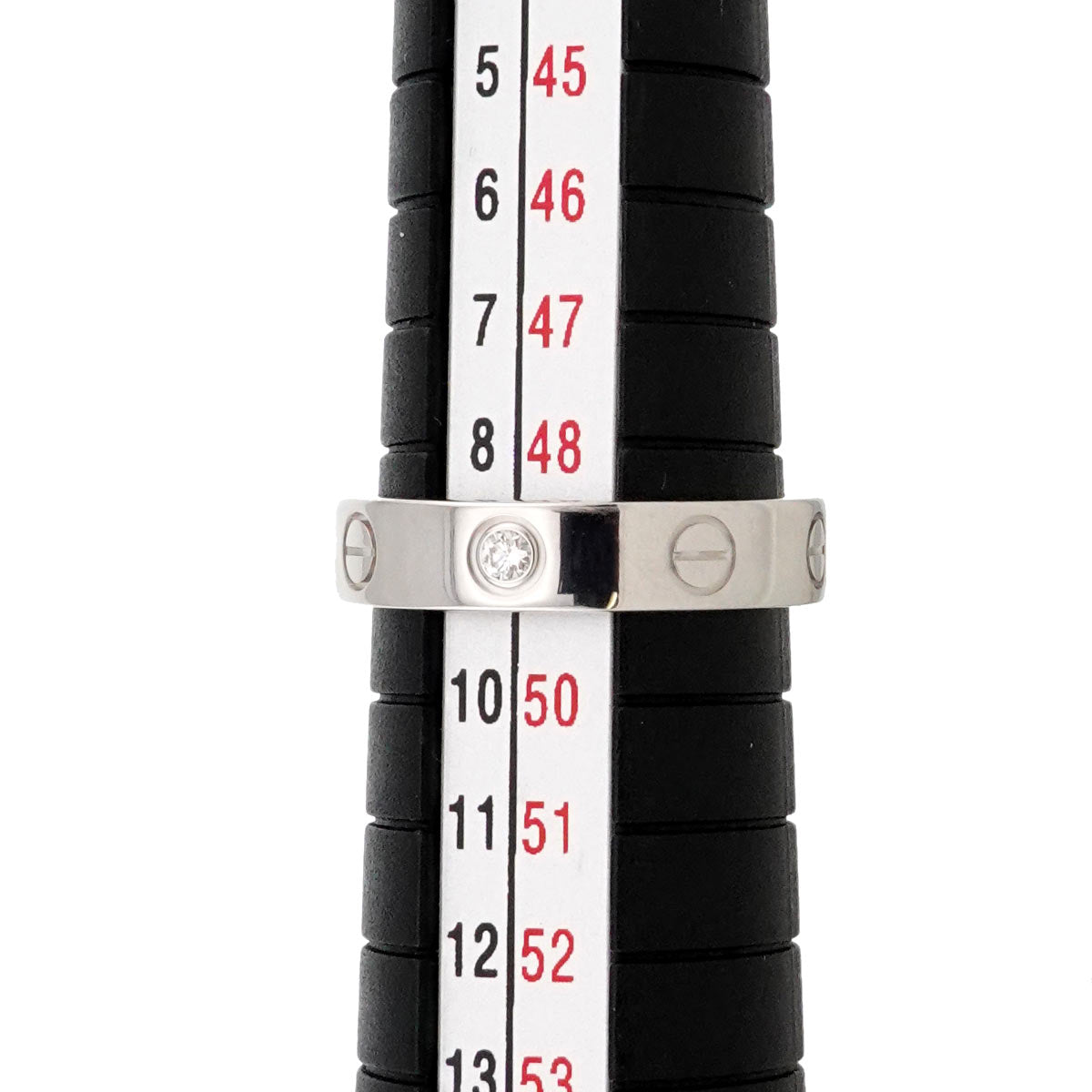 Cartier Mini Love Ring 18K White Gold 750 size49 4.75-5(US)