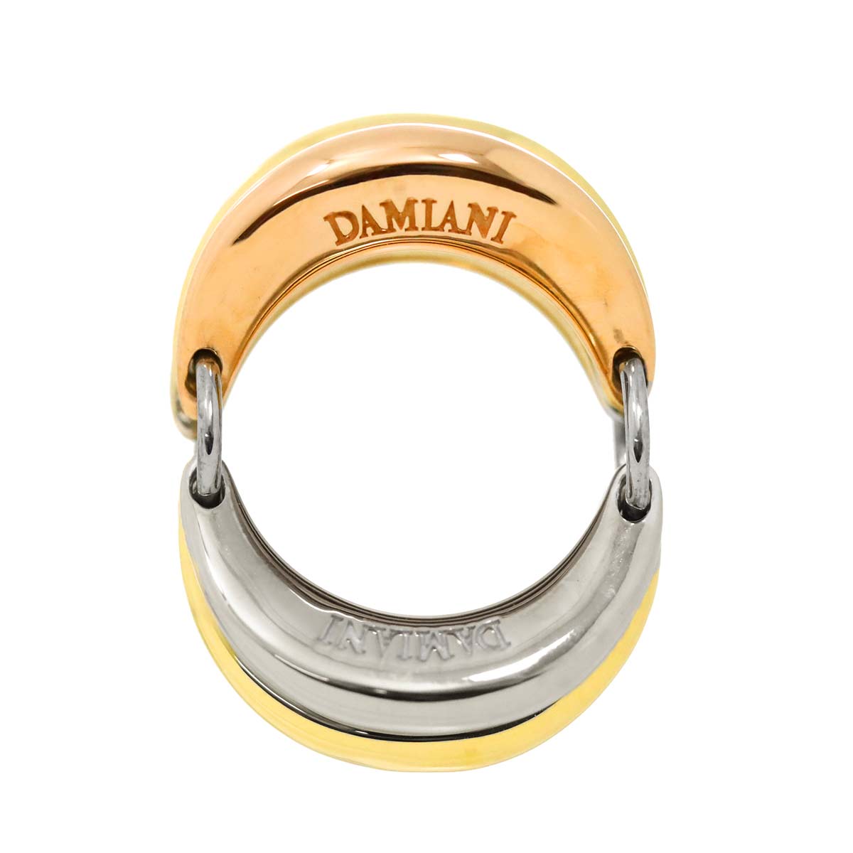 Diamond Ring 18K YG WG PG 750 size5.25-5.5(US)