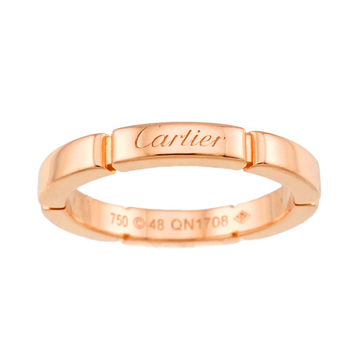 Maillon Panthere Ring 18K PG 750 size48 4.5(US)