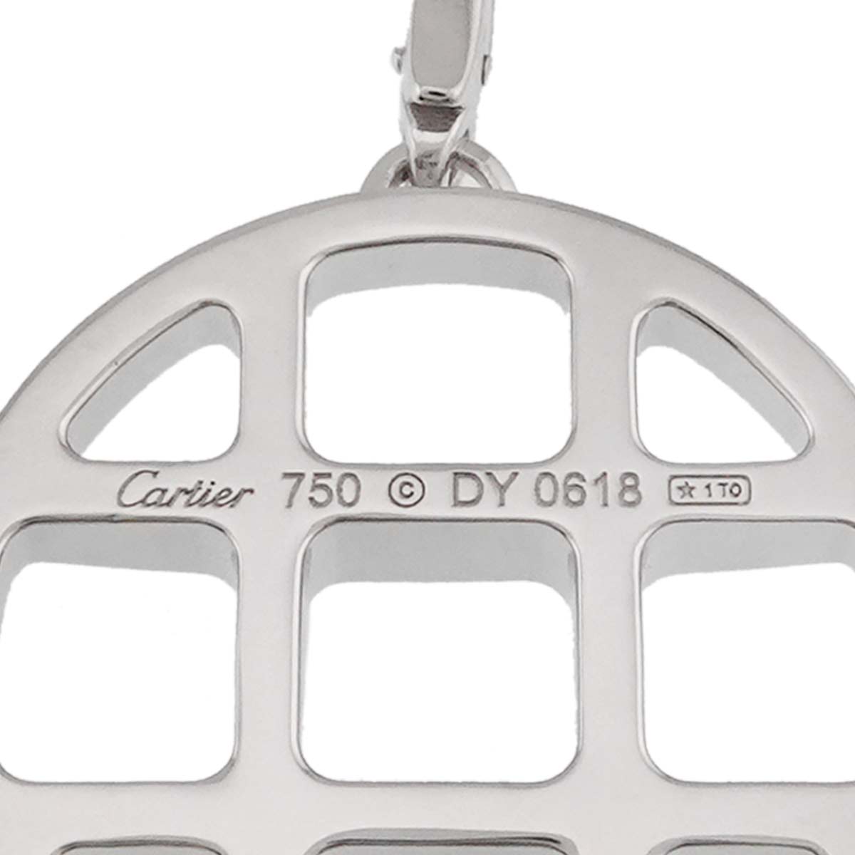 Pendant Top Charm 18K White Gold 750