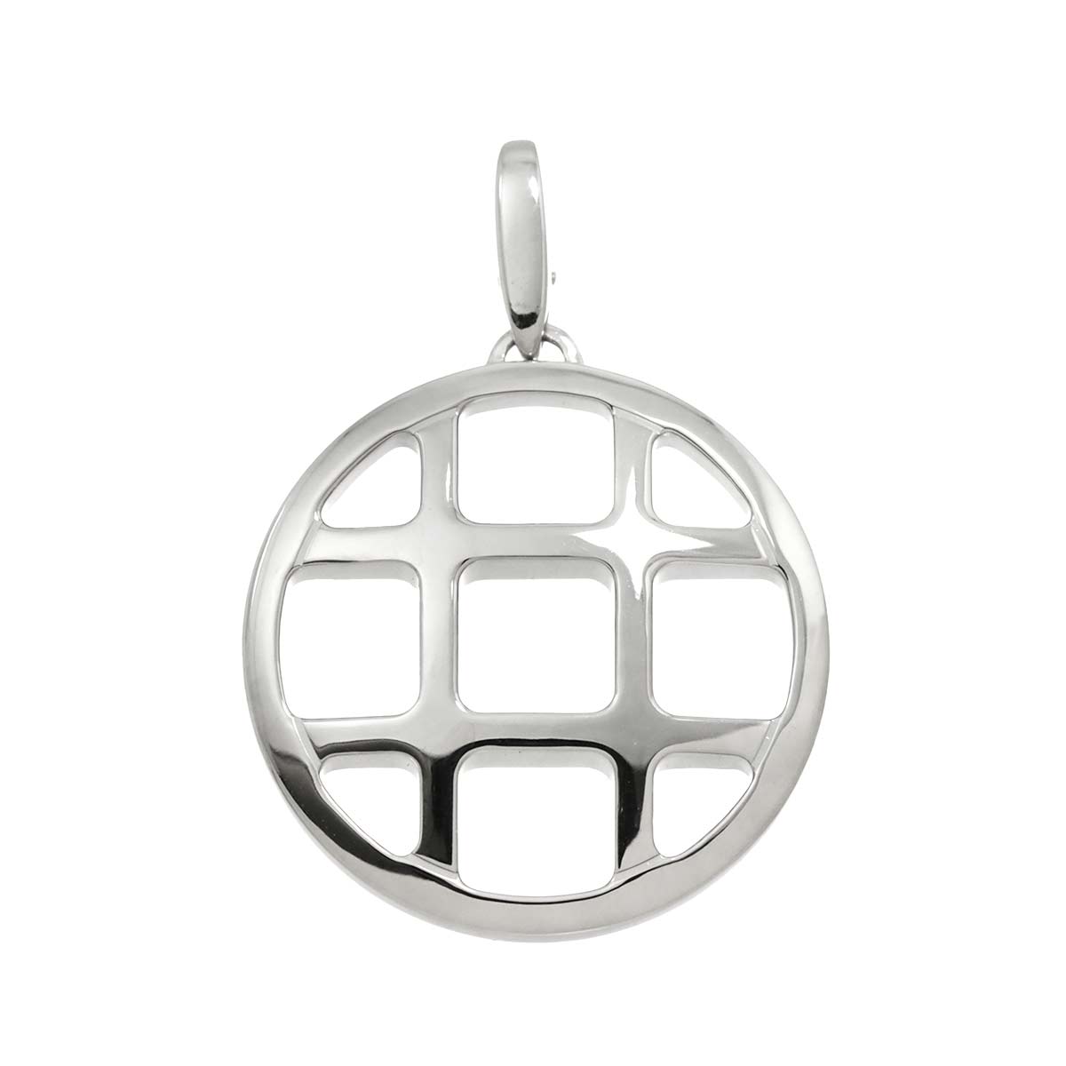 Pendant Top Charm 18K White Gold 750