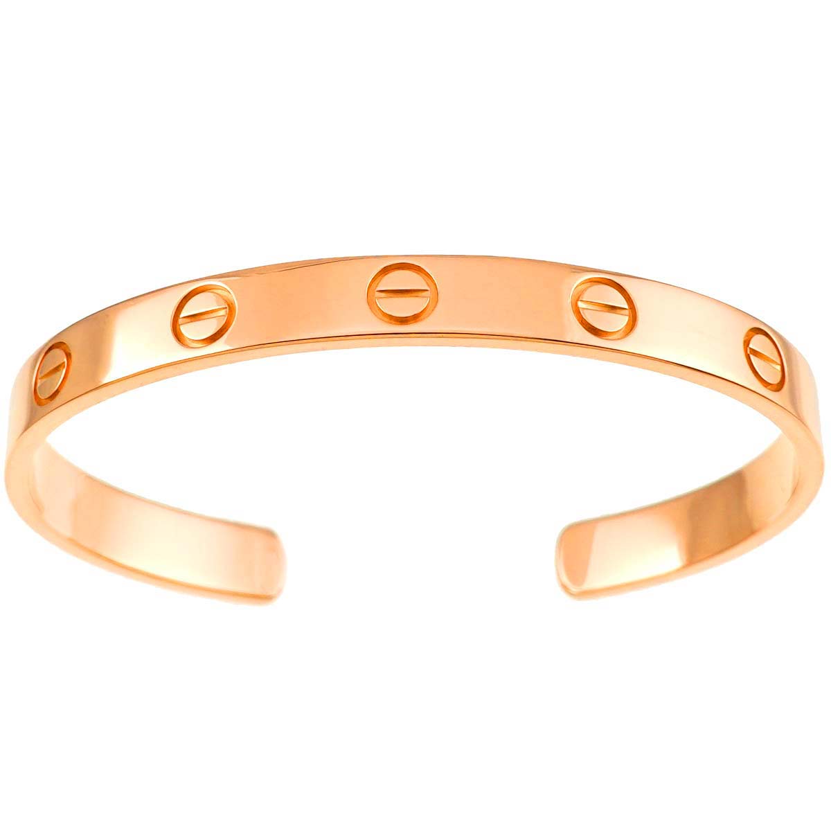 Love Bracelet Open 18K Pink Gold 750 Size17