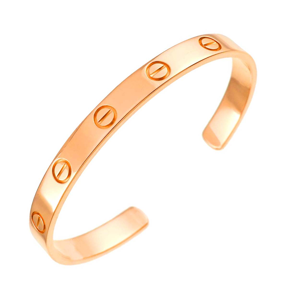 Love Bracelet Open 18K Pink Gold 750 Size17