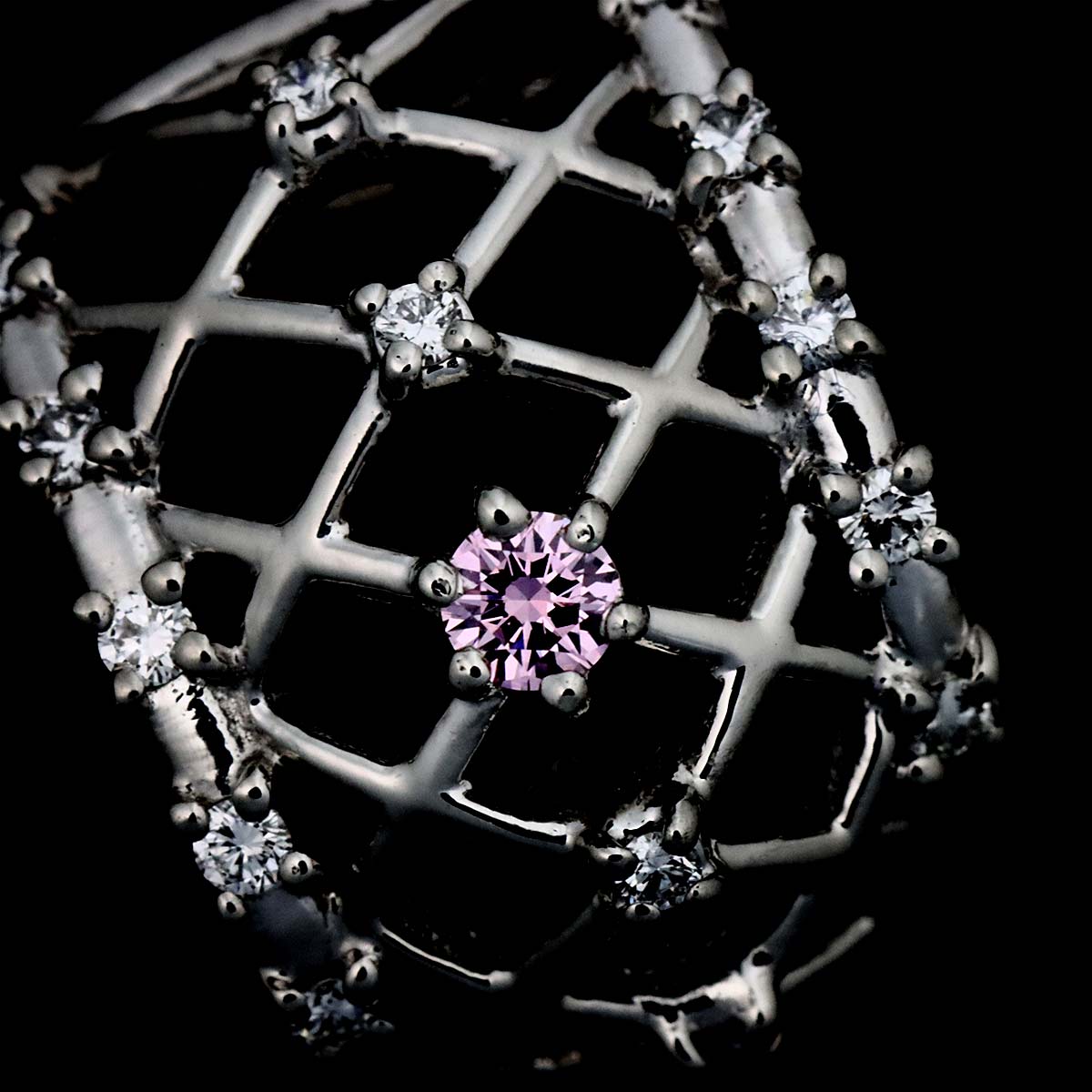 Diamond 0.16/0.16ct Earrings Pierced Pt