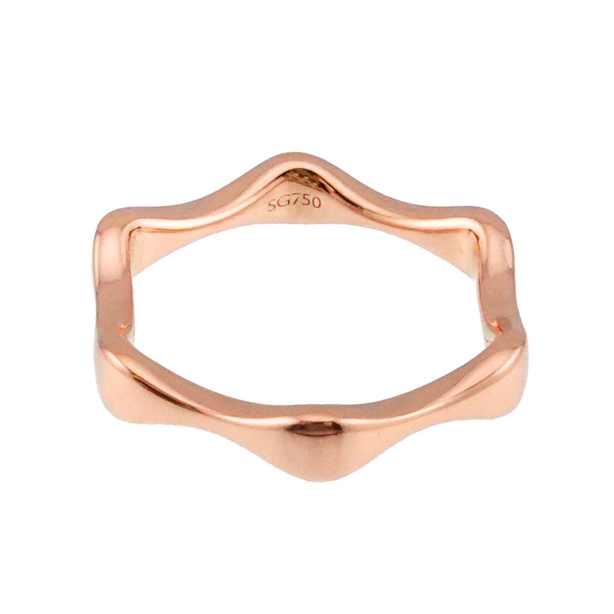 LABELLO Ring 18K PG 750 size4(US)