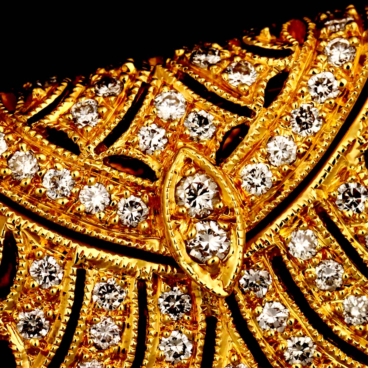 Diamond 1.00ct Pendant 18K YG Yellow Gold 750