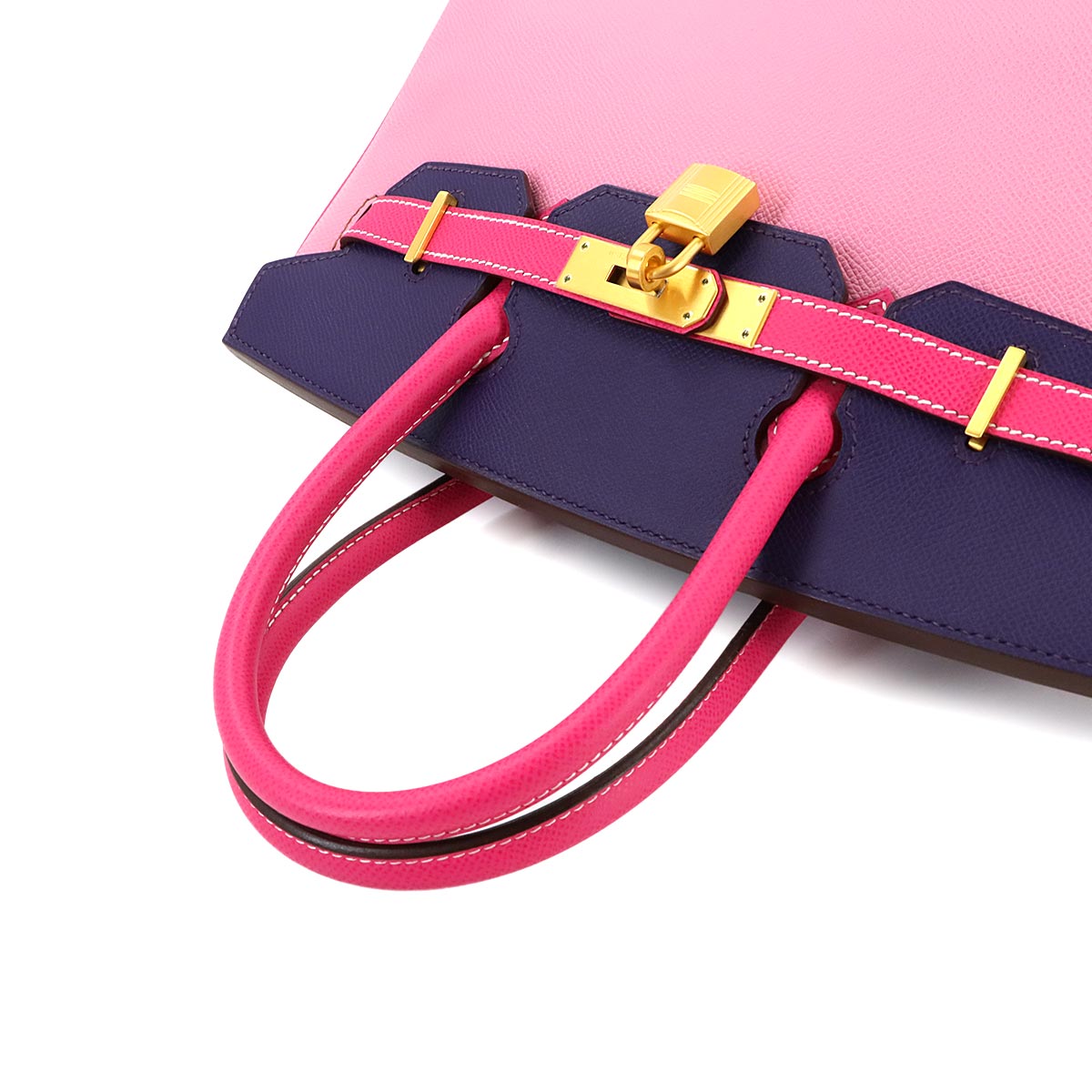 Birkin 30 SPO Personal Hand Bag Epsom Pink Rose Tyrien