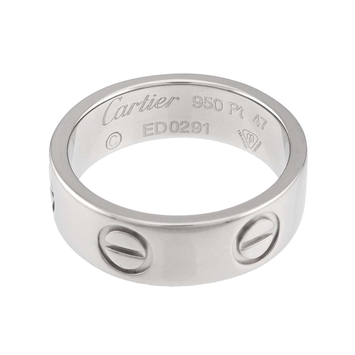 Love Ring Platinum size47 3.75-4(US)