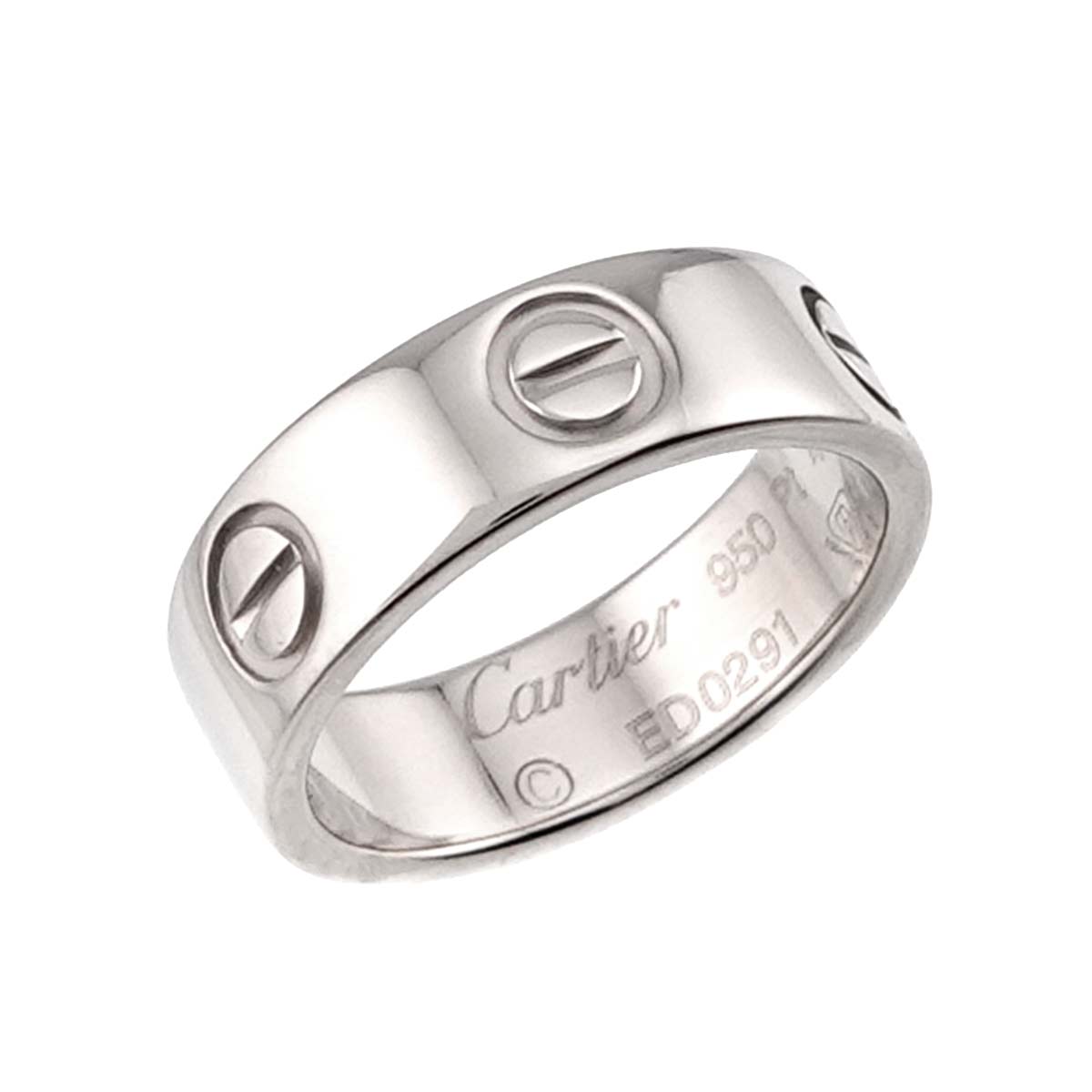 Love Ring Platinum size47 3.75-4(US)