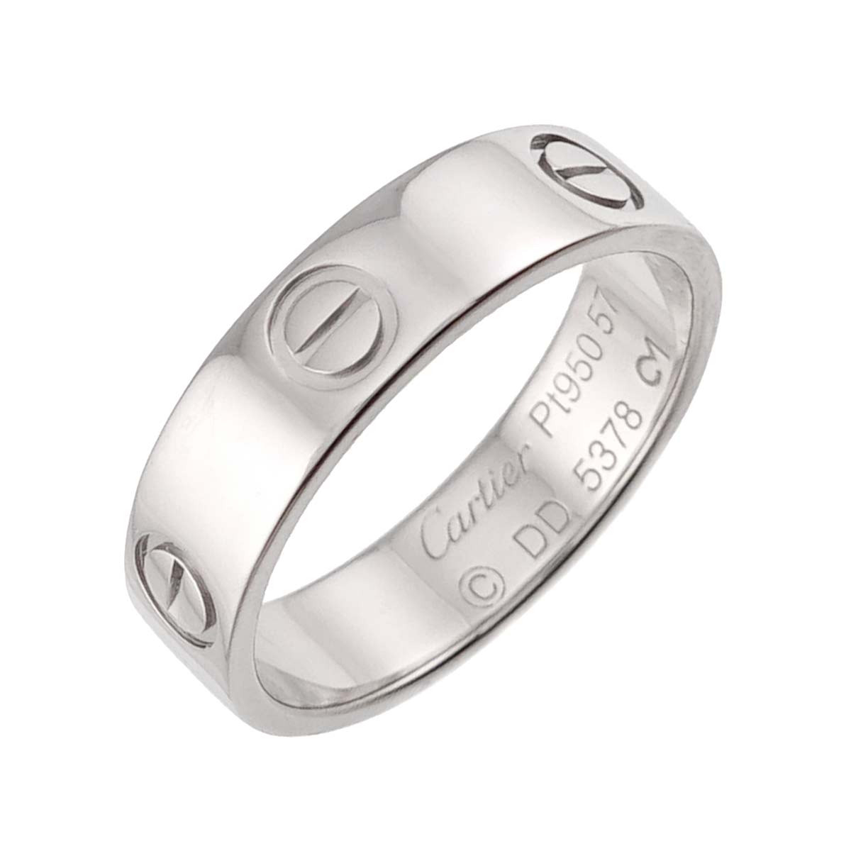 Love Ring Platinum Size57 7.5-7.75(US)