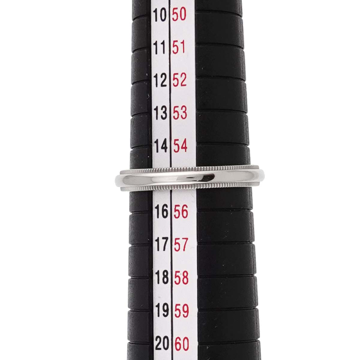 Milgrain Band Ring Pt Platinum Size7.25(US)