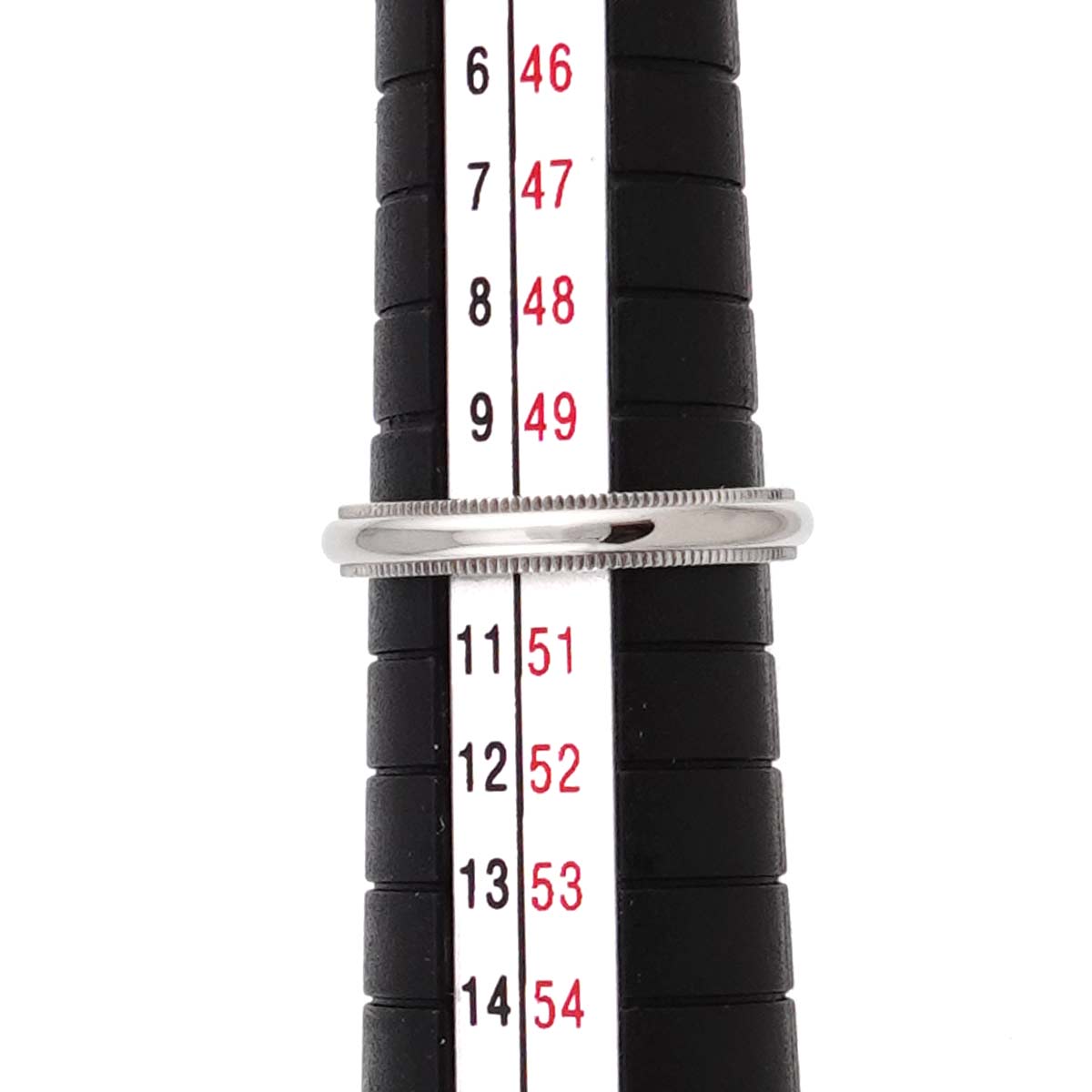 Milgrain Band Ring Pt Platinum Size5.25(US)