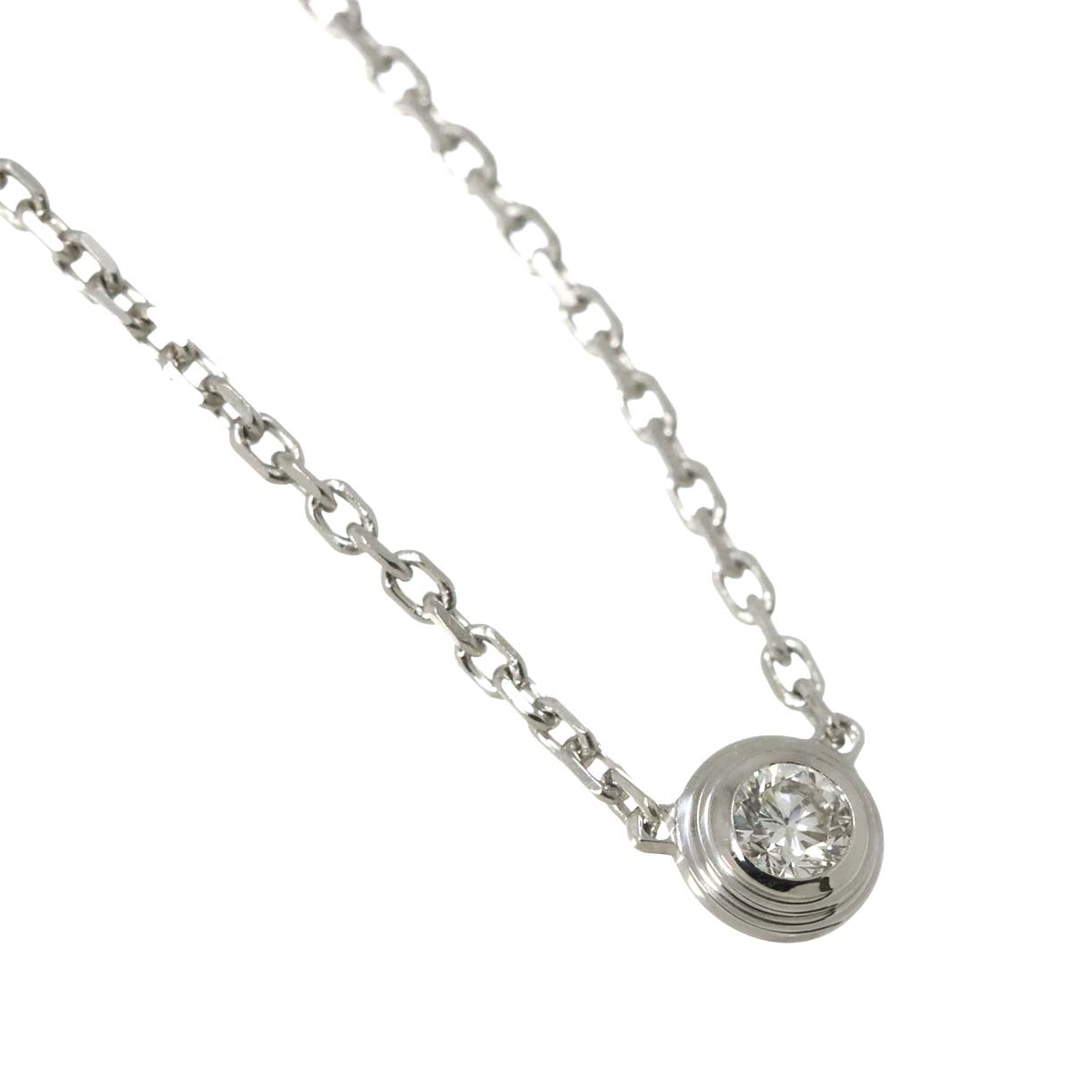 d Amour XS Necklace Diamond Necklace 18K WG 750