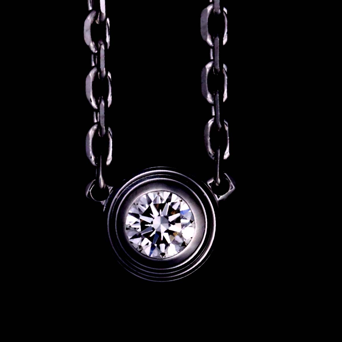 d Amour XS Necklace Diamond Necklace 18K WG 750