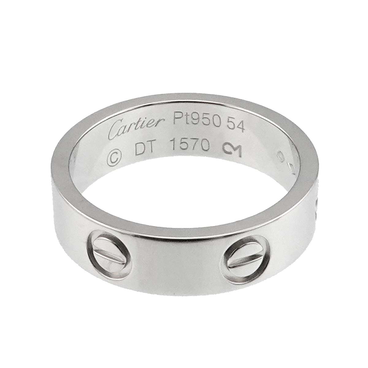 Love Ring Platinum size48 6.5-6.75(US)