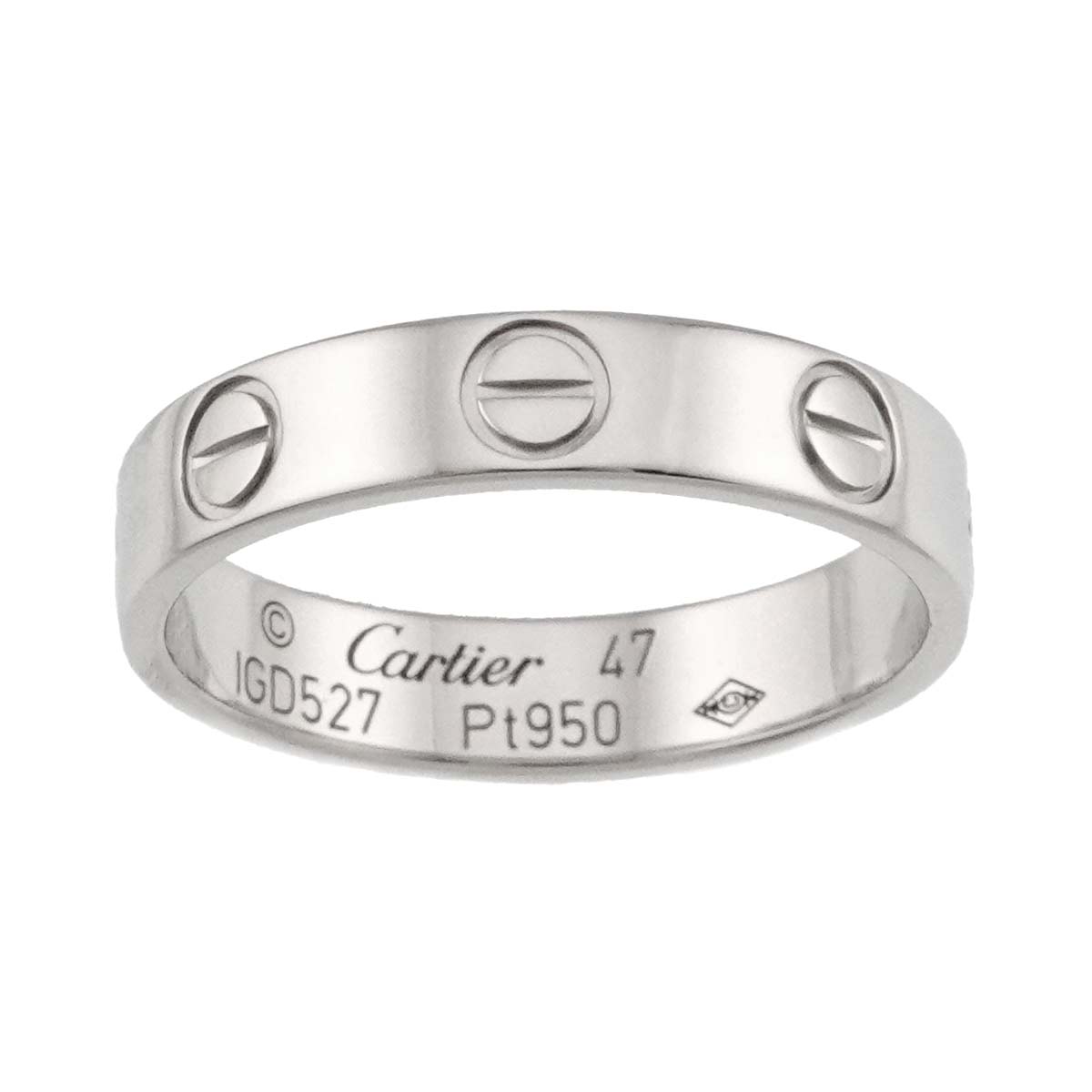 Mini Love Ring Platinum size47 4(US)