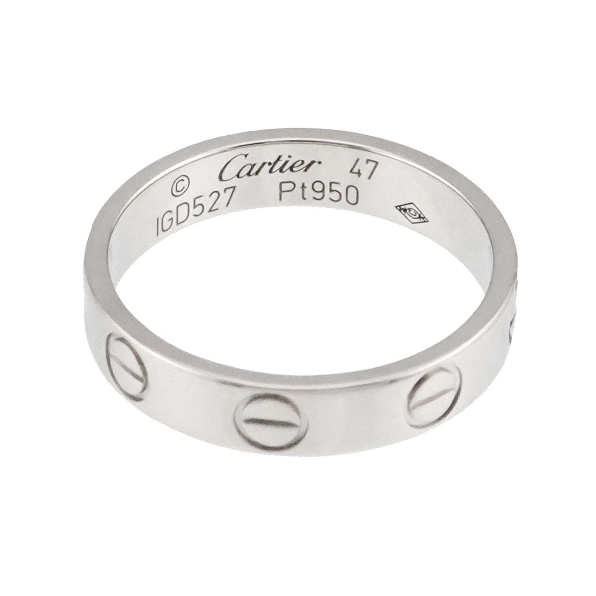 Mini Love Ring Platinum size47 4(US)