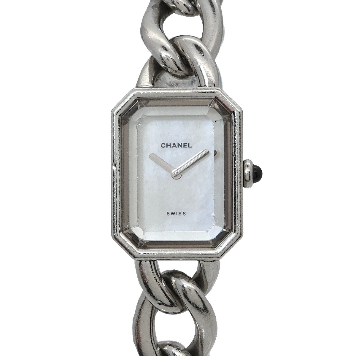 CHANEL Premiere Size L H1064 Quartz White Shell Dial Ladies Watch