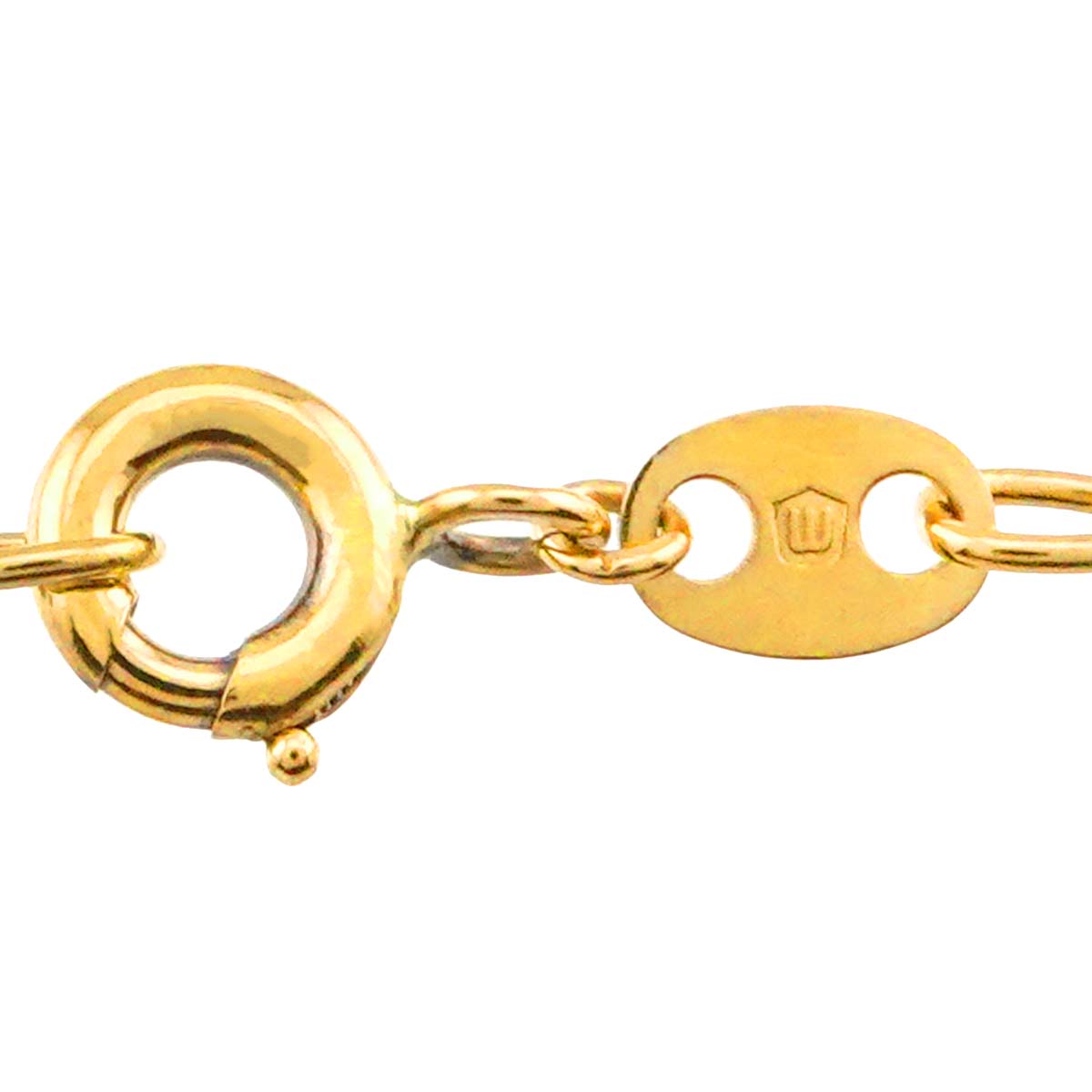 Diamond Necklace 18K Yellow Gold 750