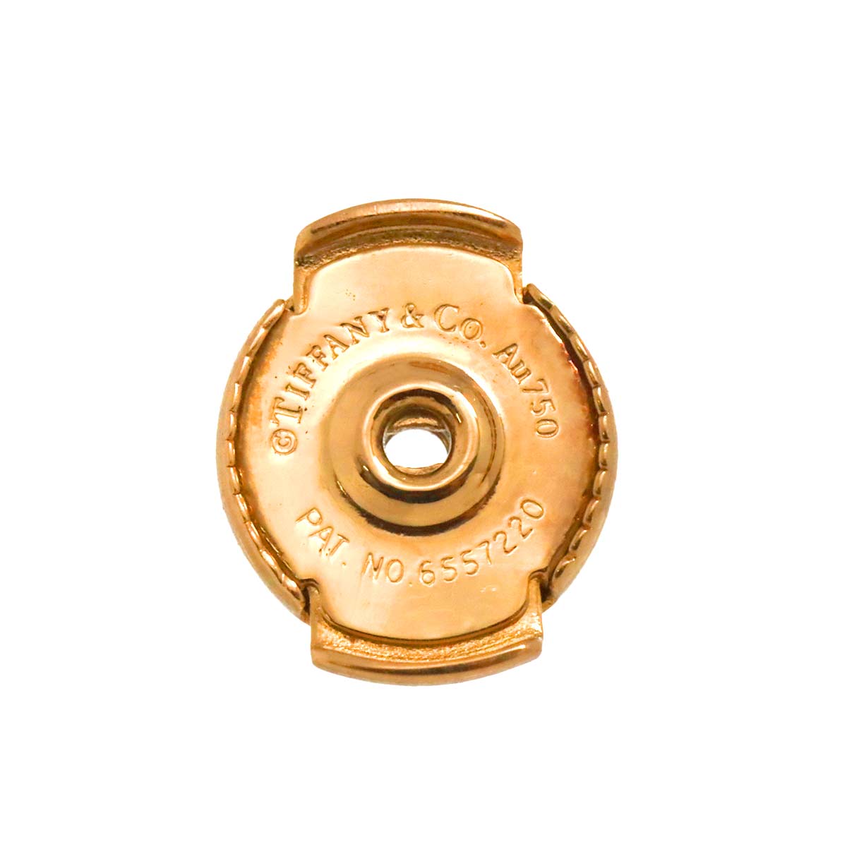 Sentimental Heart Diamond Earrings Pierced 18K PG 750