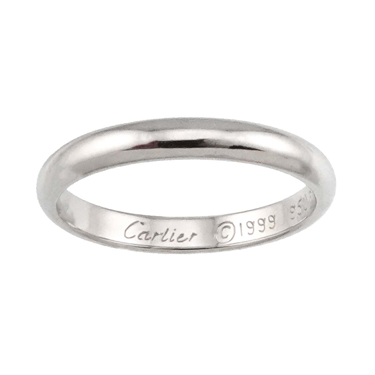 Classic Ring Platinum Size47 4(US)