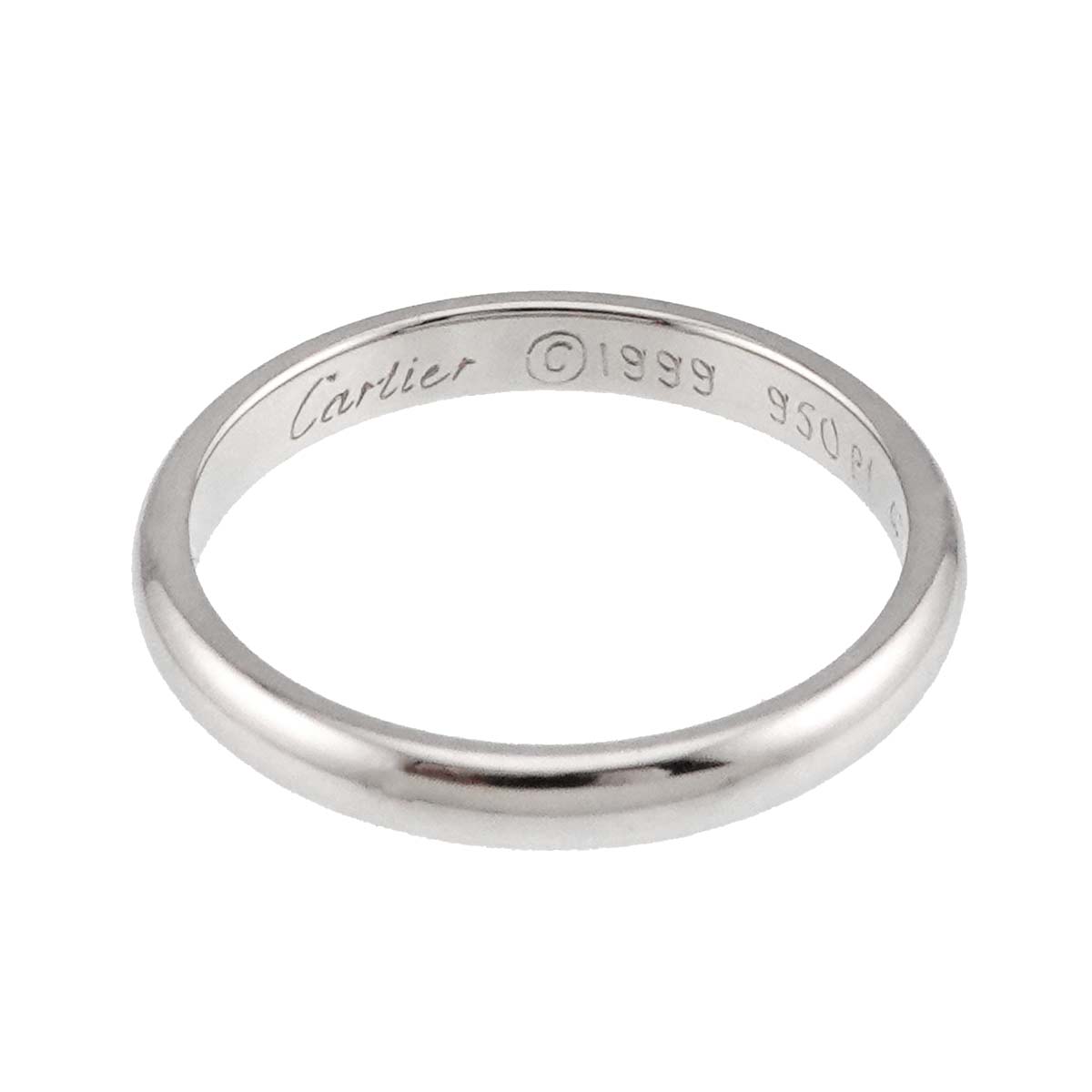 Classic Ring Platinum Size47 4(US)